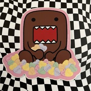 Domo Conversation Hearts Decal 2/$12